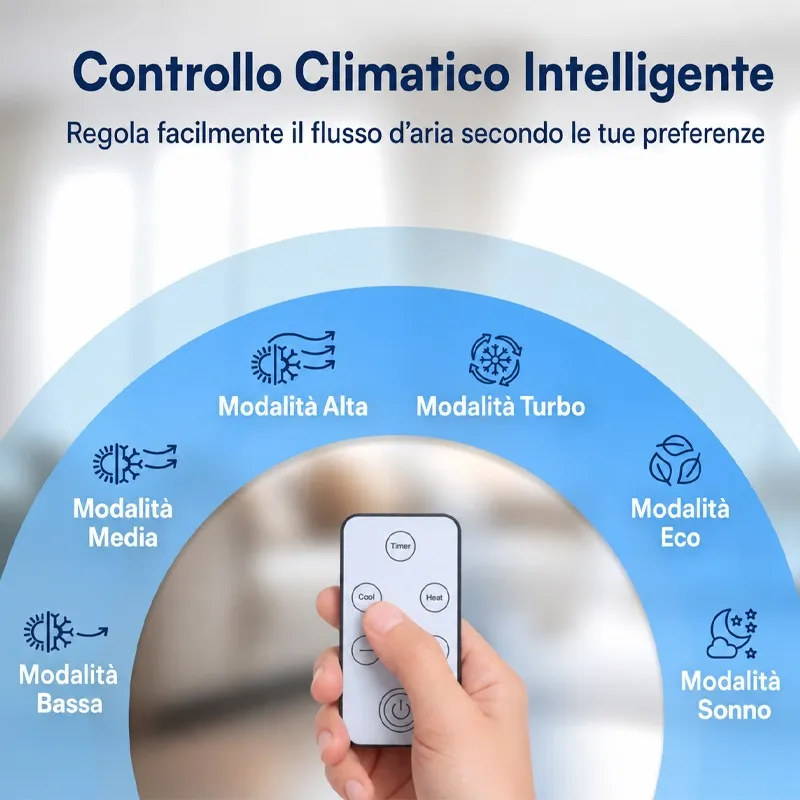 BlizzAir – modalità freddo in soggiorno